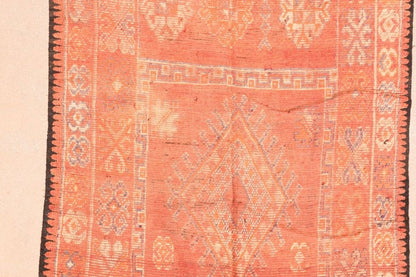 Vintage Moroccan Berber Tribal Wool Rug, 1960s, 6 x 11 Ft