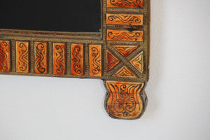 Large Moroccan Arched Moorish Mirror Inlaid
