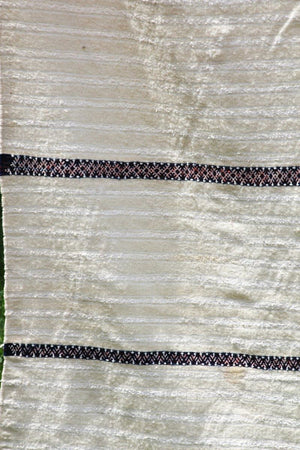 Vintage Tribal Moroccan Textile Handcrafted Wedding Blanket Throw with Sequins