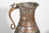 Middle Eastern Tinned Copper Coffee Pot, 19th Century