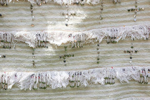 Tribal Moroccan Handcrafted Wedding Blanket Throw with Sequins 8