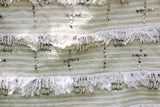 Tribal Moroccan Handcrafted Wedding Blanket Throw with Sequins 8