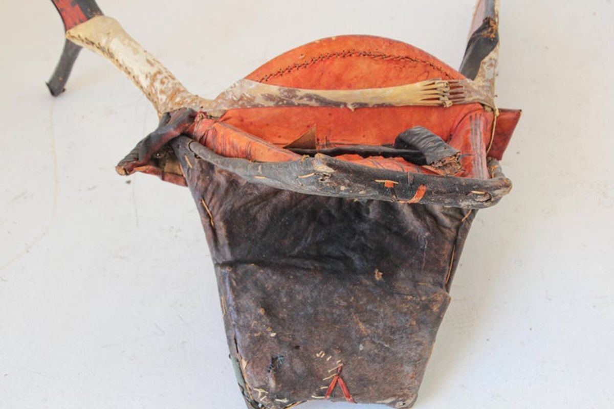 Tuareg Leather Camel Saddle from Niger Agadez Africa