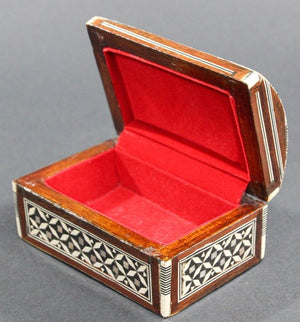 Middle Eastern Moorish Handcrafted Mosaic Decorative Box