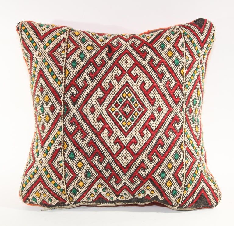 Moroccan Ethnic Berber Handwoven Pillow