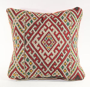 Moroccan Ethnic Berber Handwoven Pillow