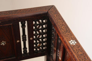 19th Century Middle Eastern Egyptian Moorish Corner Chairs
