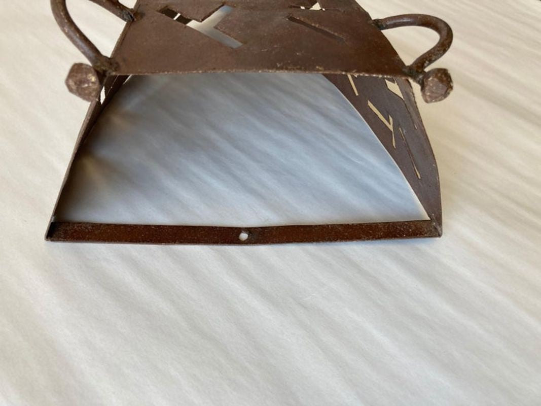 Moroccan African Art Metal Sconce