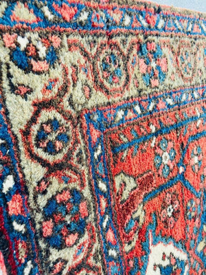 Hand Knotted Vintage Carpet Runner from Turkey