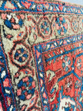 Hand Knotted Vintage Carpet Runner from Turkey