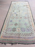 Vintage Moroccan Berber Rug circa 1960