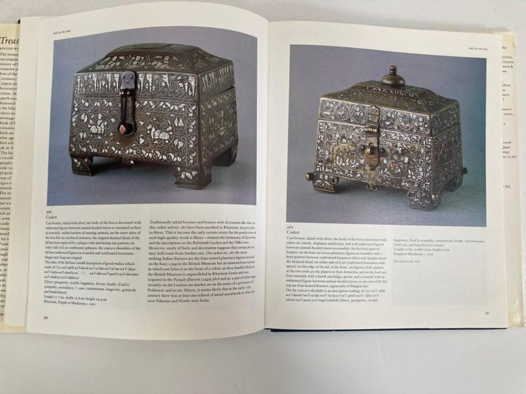 Treasures of Islam Collectible Art Book by Toby Folk 1985