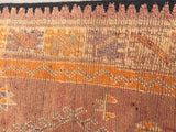 1940s Vintage Moroccan Berber Rug