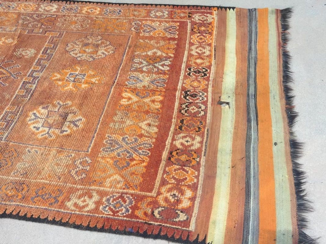 Vintage Moroccan Berber Rug, circa 1960