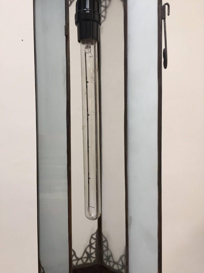 Handcrafted Moroccan Moorish Milky Glass Pendant Light