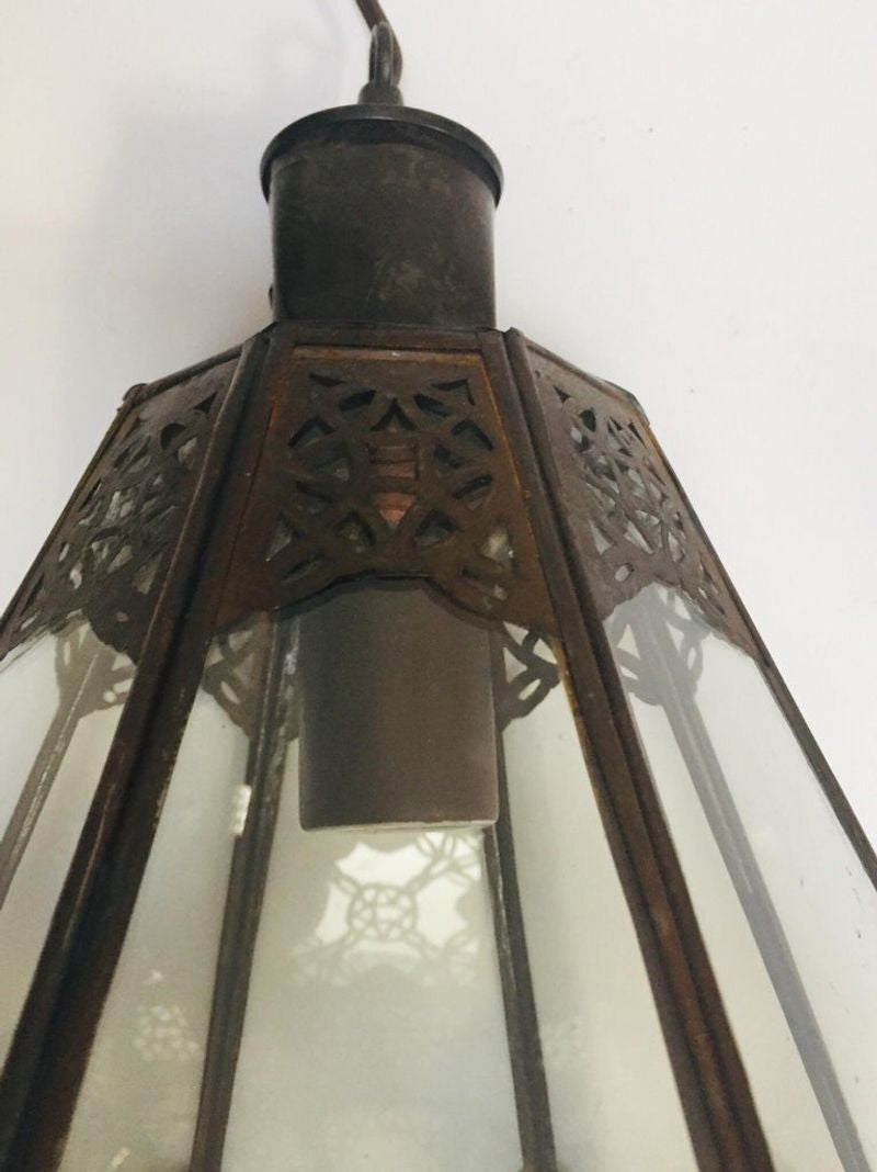 Moroccan Light Fixture in Moorish Design