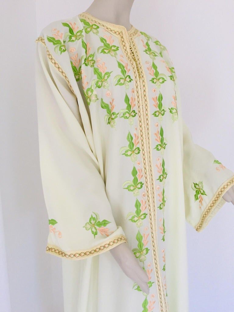Moroccan Caftan Embroidered