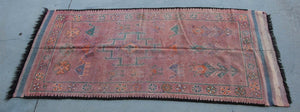 1960s Vintage Moroccan Berber Rug
