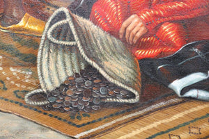 Moroccan Moorish Orientalist Oil Painting
