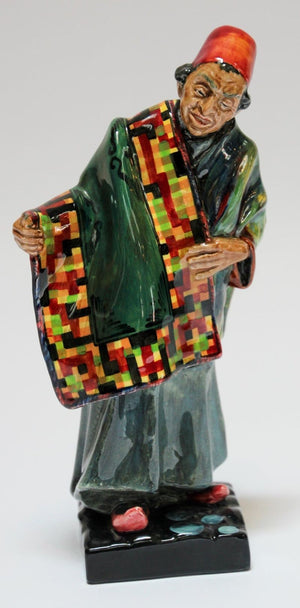 Royal Doulton "the Carpet Seller" Moroccan Decorative Porcelain Figurine
