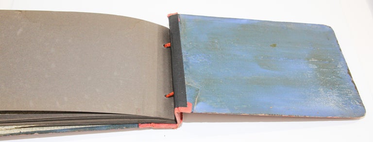 Hand Painted Middle Eastern Qajar Style Picture Photo Album