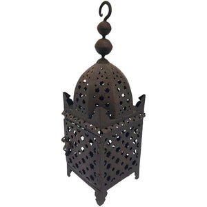 Moroccan Hurricane Moorish Metal Candle Lantern