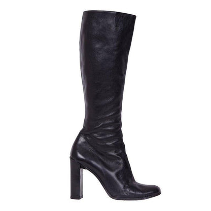 GUCCI by Tom Ford Black Leather Boots 1999