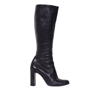 GUCCI by Tom Ford Black Leather Boots 1999