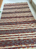 1960s Moroccan Tribal Wedding Rug with Sequins North Africa, Handira