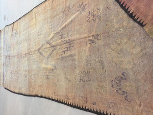 1960s Moroccan Vintage Berber Tribal Rug