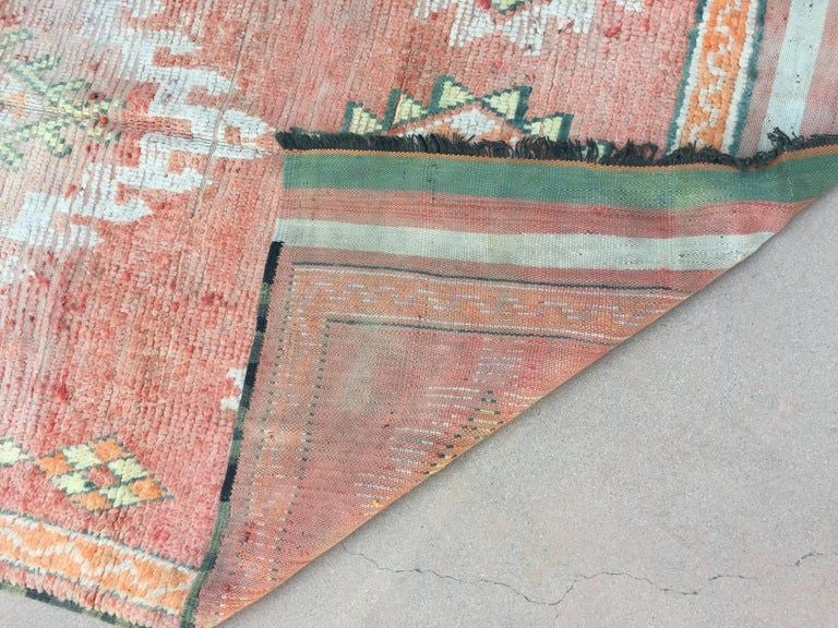 Moroccan Vintage Tribal Rug, circa 1960