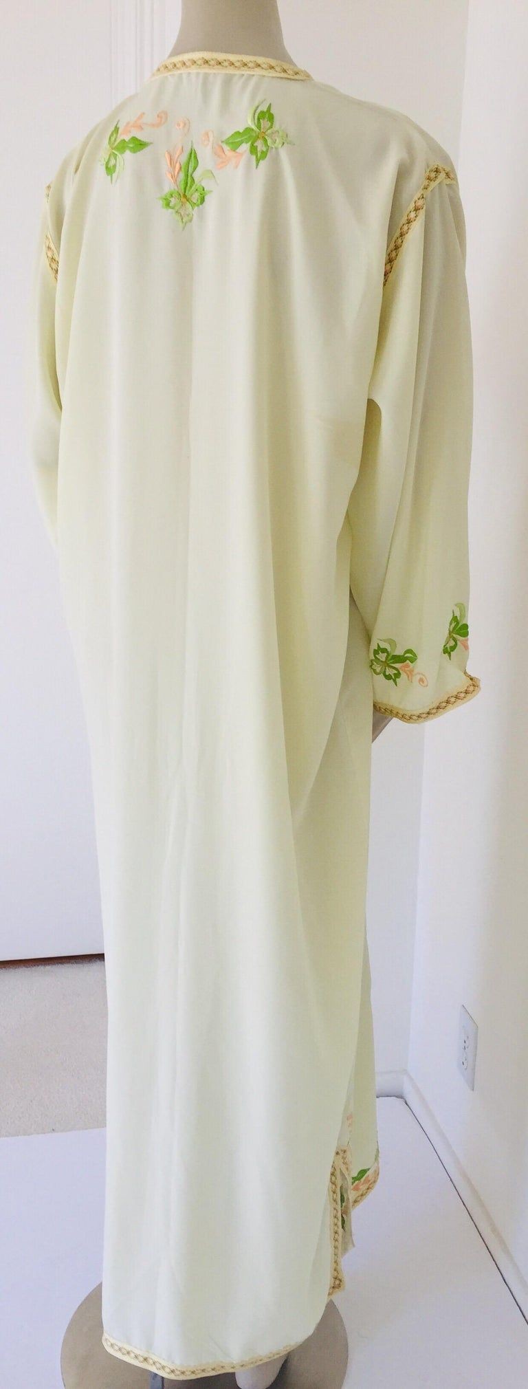 Moroccan Caftan Embroidered