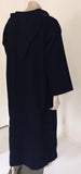 Moroccan Gentleman Hooded Blue Wool Djellaba