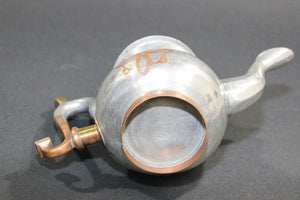 African Tuareg Silver Pewter Tea Pot from Mauritania