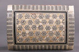 Middle Eastern Moorish Handcrafted Mosaic Decorative Box