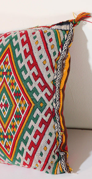 Authentic Vintage Moroccan Berber Throw Pillow