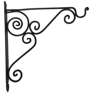 Wrought Iron Scrolling Wall Mounted Bracket for Lanterns or Signs