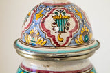 Moroccan Moorish Ceramic Table Lamp with Spanish Granada Design