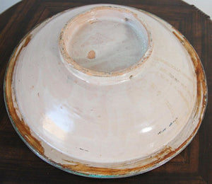 Decorative Moroccan Moorish Handcrafted Ceramic Bowl Dish from Fez