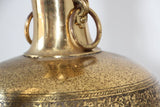 Anglo Indian Moorish Brass Table Lamp by Frederick Cooper