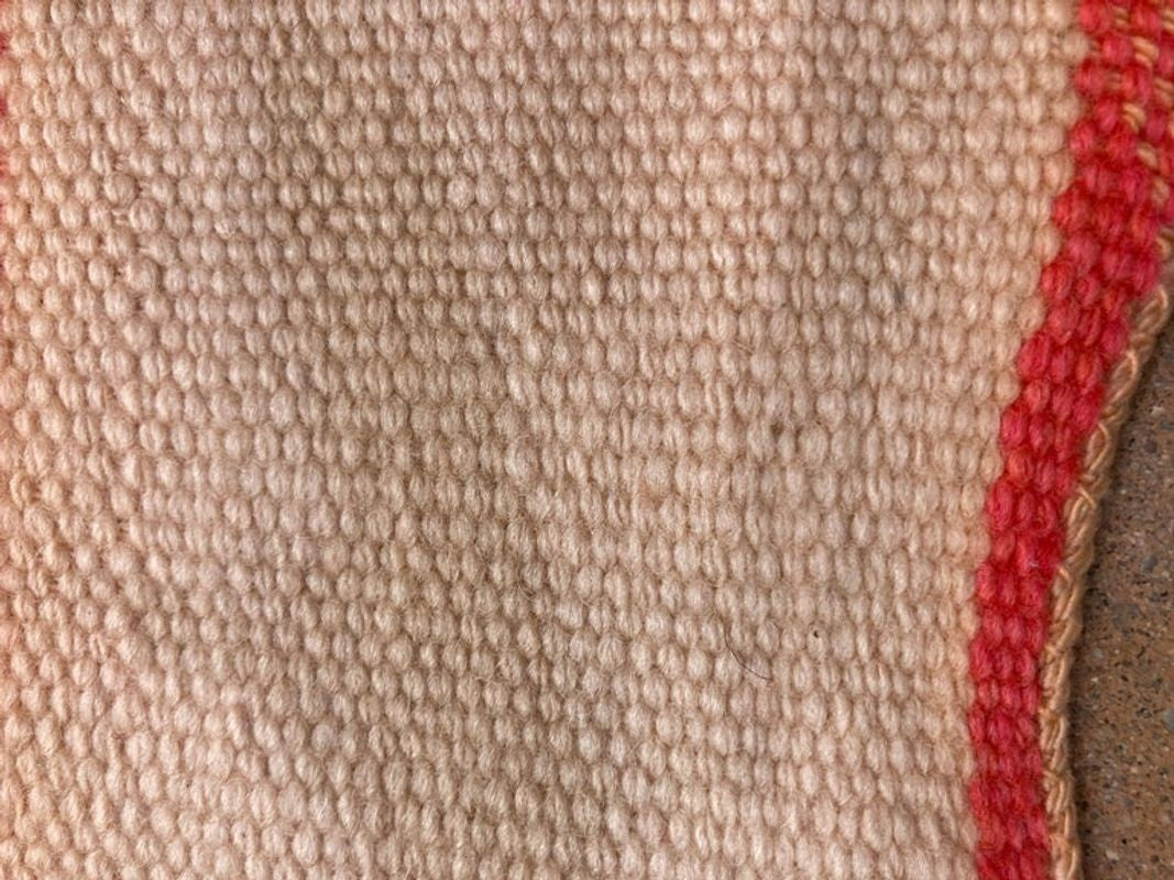 Moroccan Vintage Organic Hand-Woven Textile, circa 1960