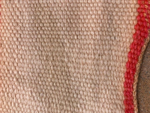 Moroccan Vintage Organic Hand-Woven Textile, circa 1960