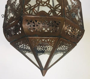 Moroccan Light Fixture in Moorish Design