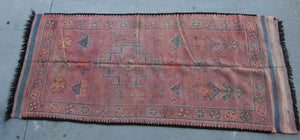 1960s Vintage Moroccan Berber Rug