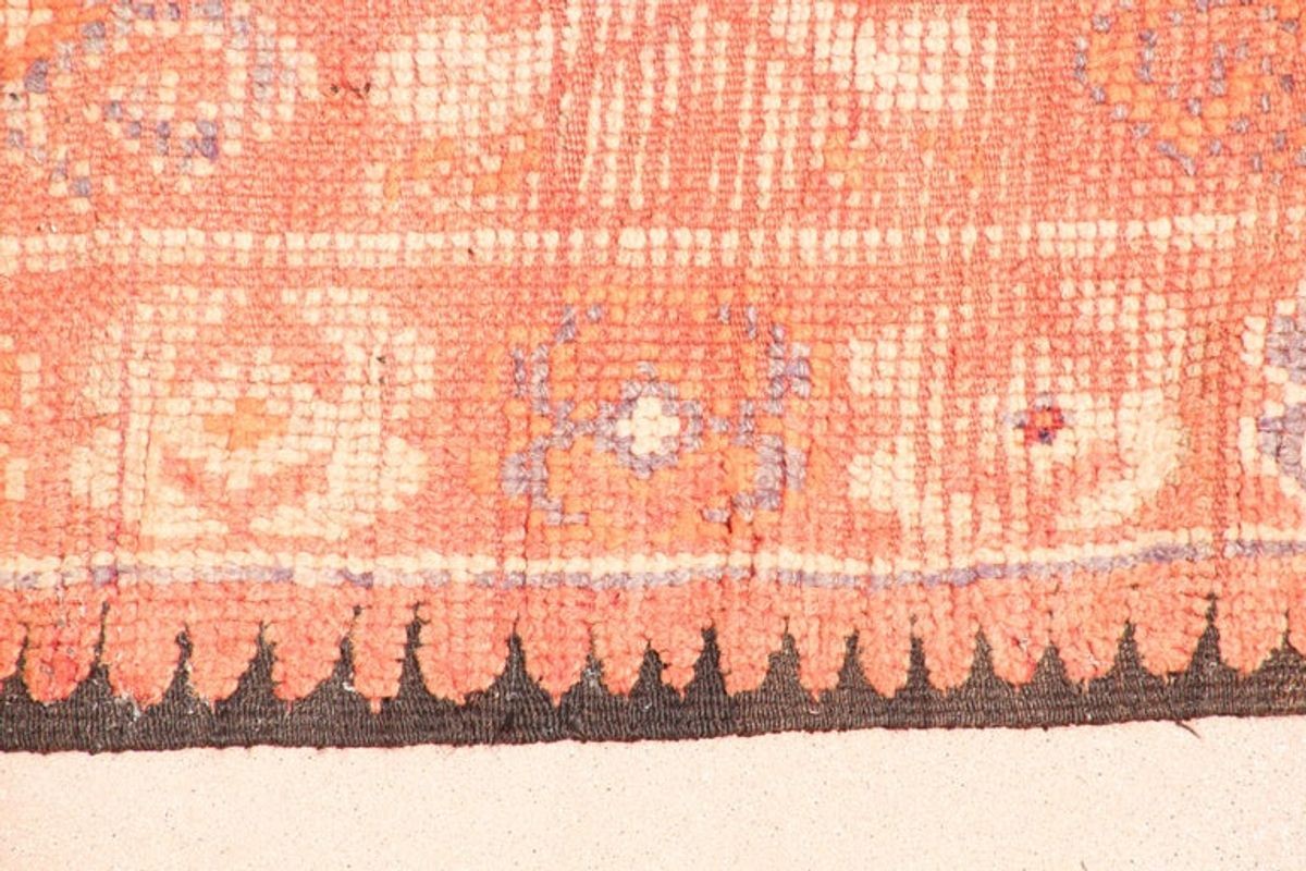 Vintage Moroccan Berber Tribal Wool Rug, 1960s, 6 x 11 Ft