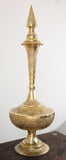 Oversized Mughal Indian Brass Bottle Urn