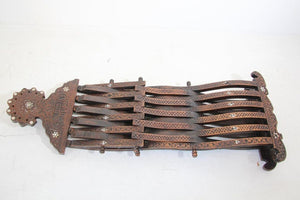 Moorish 19th Century Folding Chair Inlaid