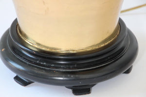 Anglo Indian Moorish Brass Table Lamp by Frederick Cooper