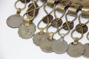 Moroccan Tribal Silver Jewelry Choker