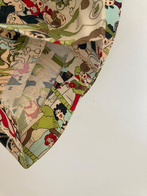 John Galliano Prints Vintage Pants, Rare Trousers, 1999's